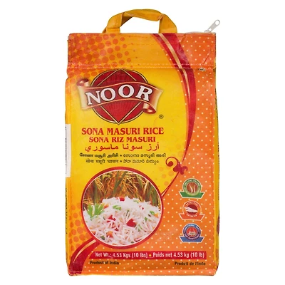 Noor Sona Masuri Rice 10 Lb, SonaMasuriRice10Lb