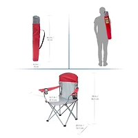 Chaise filet confort Ozark Trail, capacité maximale de 102 kg (225 lbs), Couleur Rough taille : 32,1 po de largeur x 20,5 po de profondeur x 38 po de hauteur