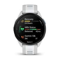 Garmin Forerunner 165 GPS Running Smartwatch and Fitness Tracker with Heart Rate - Mist Grey/Whitestone