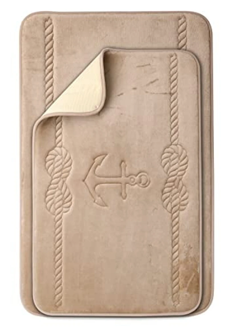 Memory Foam Bath Mat - Anchor