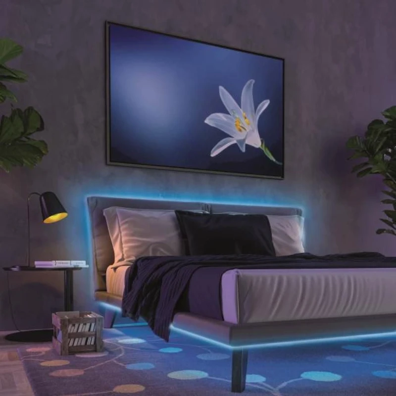Bandes lumineuses à DEL extra-longues télécommandées Brookstone