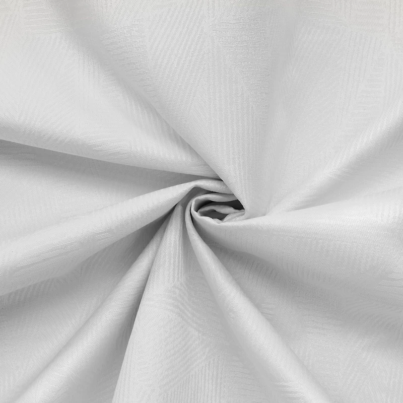 Ethal 100% Blackout Grommet Curtain Panel Pair 52" x 95" each in White