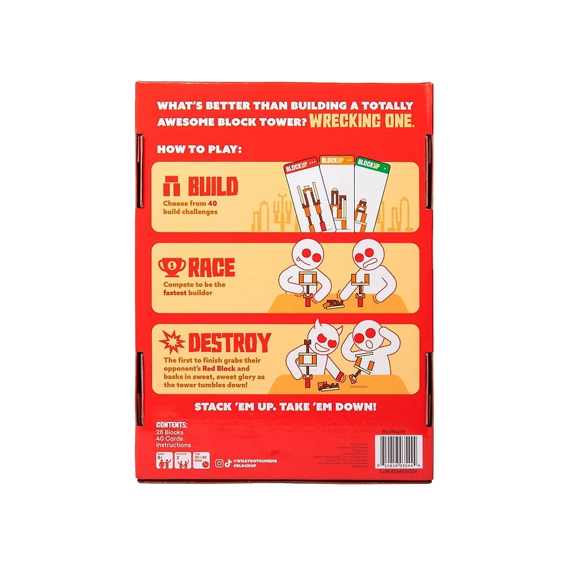 Block Up — Head to Head Strategic Stacking Game for Families and Kids 8+