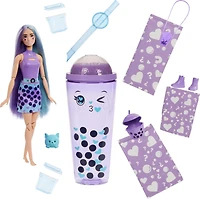 Barbie-Pop Reveal-Poupée parfumée série Boba Tea avec accessoires