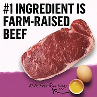 Beyond Simply Farm-Raised Beef, Barley & Free Run Egg Recipe, Dry Dog Food, 1.67-5 kg
