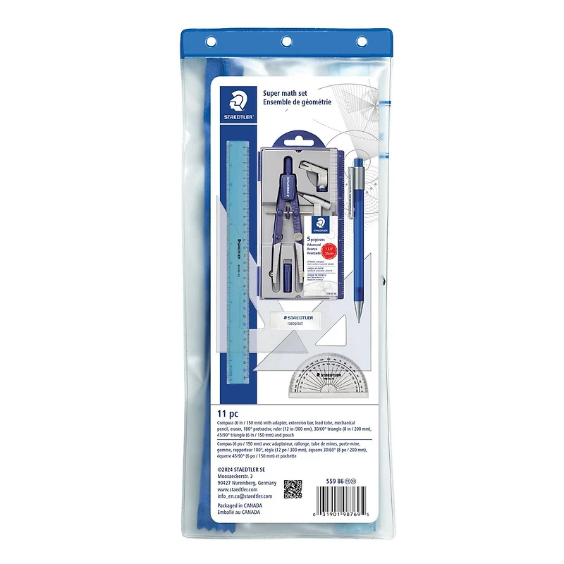 Staedtler Super Math Set, 11 pieces