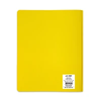 PEN+GEAR YELLOW REPORT COVER, 9.4" x 11.5", JAUNE