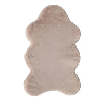 Instachew SORA Hide Shape Dog Bed Blush Small