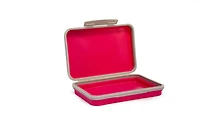 It's Academic Flexi Storage Box, Pink/Gray
