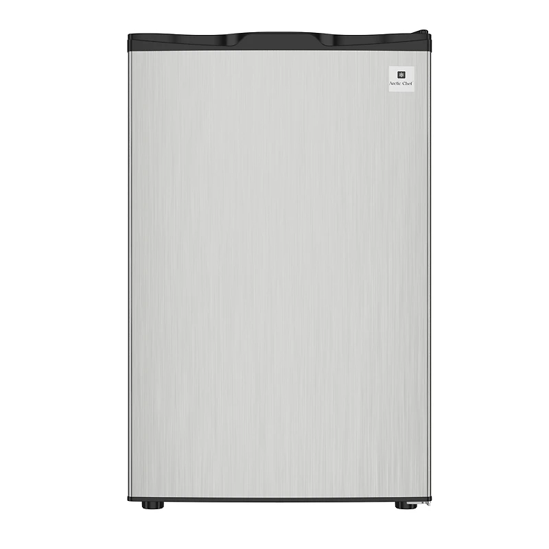 Réfrigérateur Arctic Chef compact de 4,5 pieds cube - Acier inoxydable