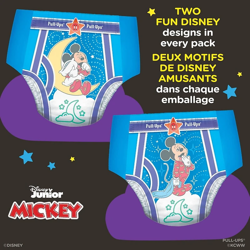Pull-Ups Night Time Training Pants, Giga Pack, Size 2T-6T