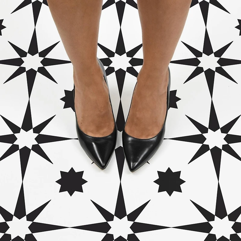 FloorPops Altair Peel and Stick Floor Tiles Set of 20