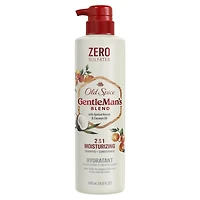 Shampooing et revitalisant hydratant 2 en 1 Old Spice Gentleman’s Blend avec noyau d’abricot et huile de noix de coco