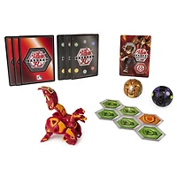 Bakugan Starter Pack 3-Pack, Howlkor Ultra, Armored Alliance Collectible Action Figures