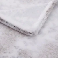 Jeté réversible fausse fourrure Hometrends Très élégant et chaud