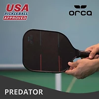 Predator Nomex Pickleball Paddle with Carrying Bag, Paddle weight 7.3oz,by Orca