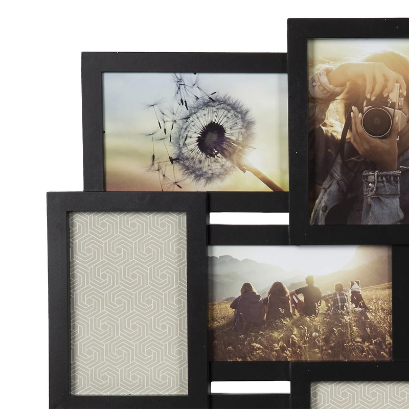 hometrends Warner Black Collage Picture Frame, 12 - 4x6 Photos