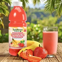 SunBerry Farms Strawberry Banana Nectar, 960 ml, Volume/Quantity - 960ml/1