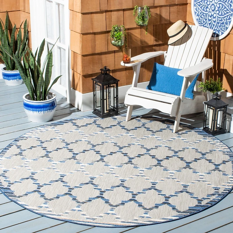 Safavieh Cabana Rorie Tapis Géométrique Extérieur