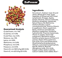 Zupreem Mélange de fruits aux arômes naturels, nourriture pour perroquets et conures, 900 g