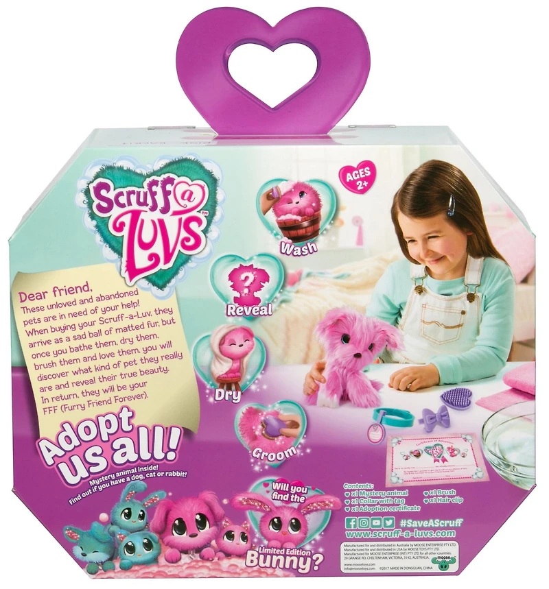 Little Live Pets Peluche Scruff A Luvs Little Live - Rose