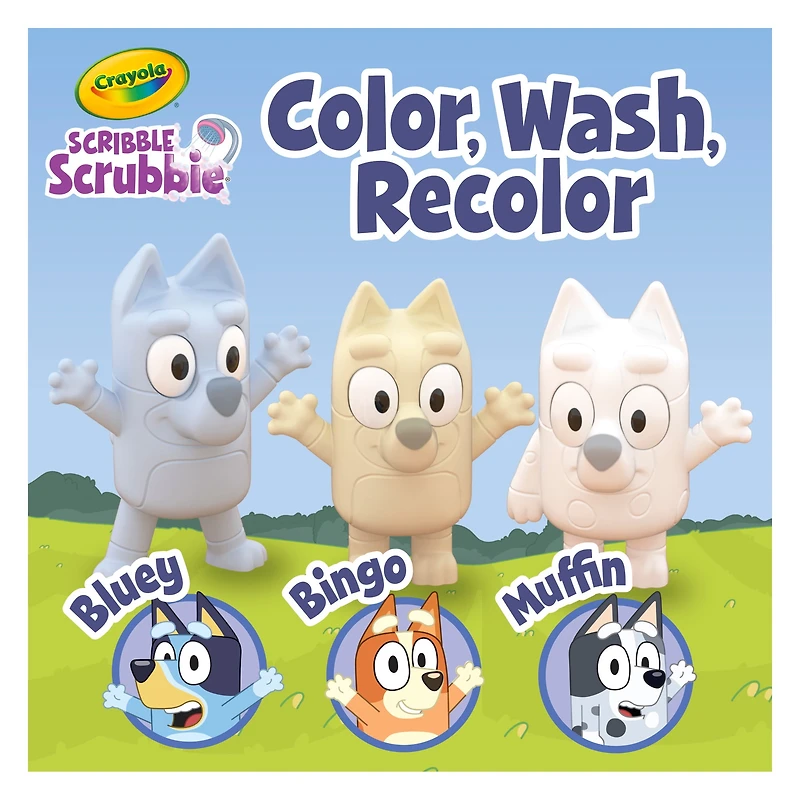 3CT SS BLUEY, CRAYOLA 3CT SS BLUEY