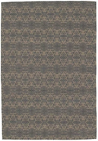 ECARPETGALLERY 4'9" x 6'9"  Transitional Collage Handmade Area Rug for Living Room, Dining Room and Bedroom in Yellow