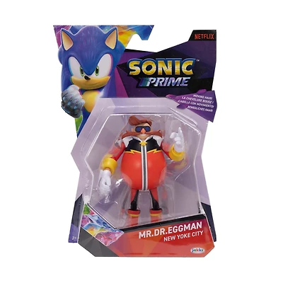 Sonic Prime – Figurine articulée de 5 pouces – M. Dr. Eggman