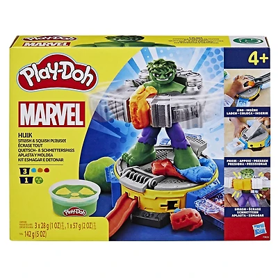 Play-Doh Marvel Hulk Écrase tout À partir de 4 ans