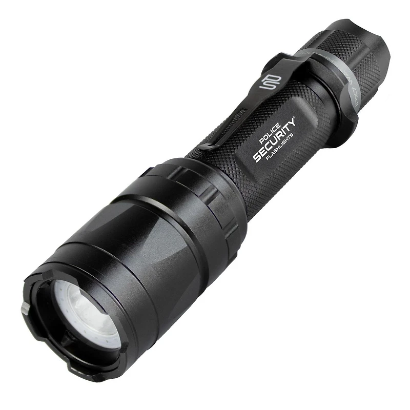 Police Security Trac-Tact R Rechargeable Flashlight, 5 Mode, 1000 Lumen Rechargeable