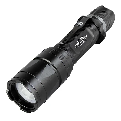 Police Security Trac-Tact R Rechargeable Flashlight, 5 Mode, 1000 Lumen Rechargeable
