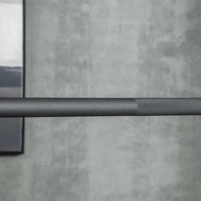 Soozier Rack de squat réglable avec barre de traction et barre d'haltères pour développé couché