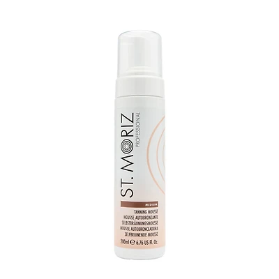 St. Moriz Milieu professionnel de mousse Autobronzante Moyen 200 ml