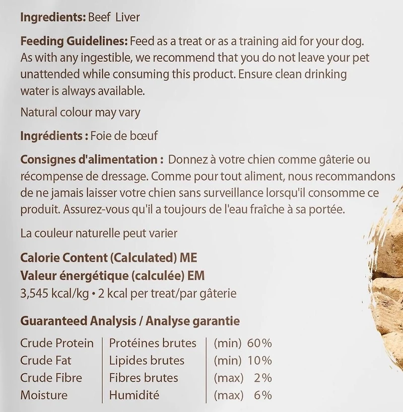 Lyophilisé Poulet et riz brun