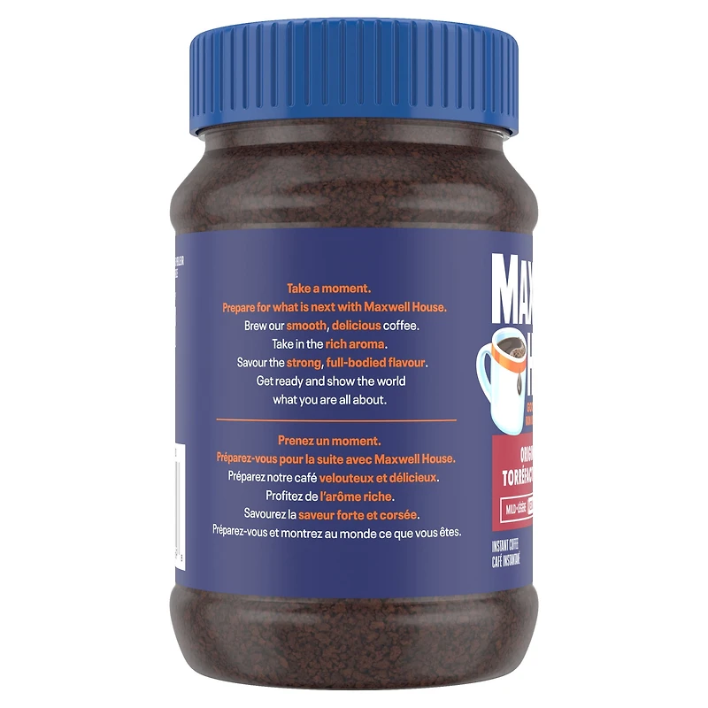Maxwell House Original Roast Instant Coffee, 150 g Jar, 150G