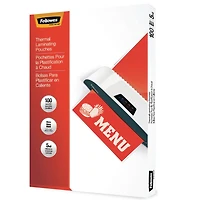 Fellowes® Halo™ 125 - Plastifieuse avec pochettes de plastification thermiques