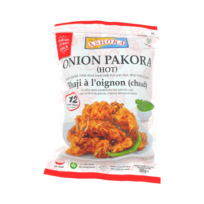 ASHOKA OIGNON PAKORA 283G X 12 ASHOKA OIGNON PAKORA 283G X 12