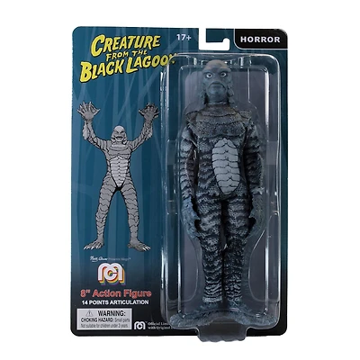 Creature From The Black Lagoon - Universal Monsters Greyscale 8”Action Figure