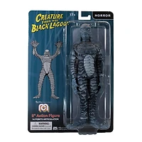 Creature From The Black Lagoon - Universal Monsters Greyscale 8”Action Figure