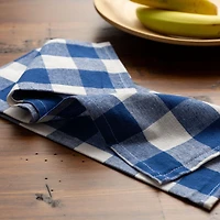 Fabstyles Country Check Cotton Set of 4 Kitchen Towel