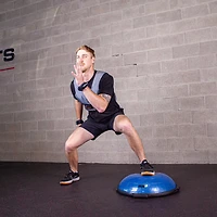 IBF Iron Body Fitness B.T.S. Dome – Half‑Ball Core Trainer with Pump, Non‑Slip Base – Balance, Tone, Strength