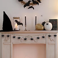GUIRLANDE DE 10 MCX EN PAPIER ET TISSU