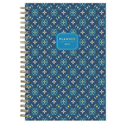 Agenda hebdomadaire/mensuel 2023, 5 po x 8 po, Blue Sky, McKenna