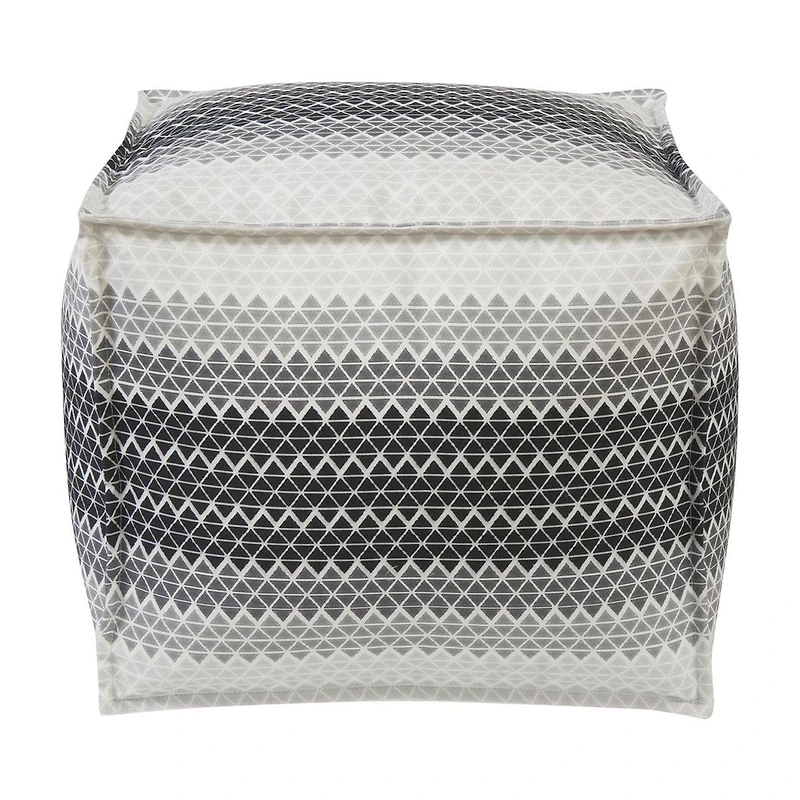Pouf triangles dégradés  de HomeTrends