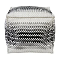 Pouf triangles dégradés  de HomeTrends