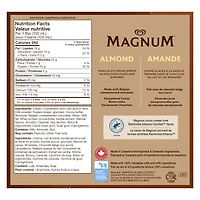 Magnum Almond Ice Cream Bars, 3 x 100 mL