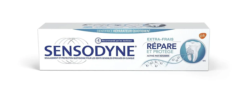 Dentifrice Sensodyne Répare & Protège 75 mL Extra-frais
