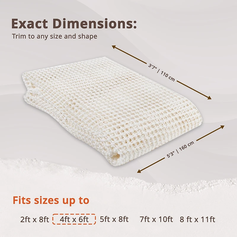 RUG BRANCH Tapis Ivoire 5X8