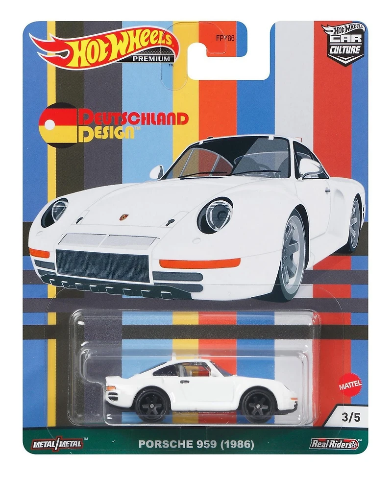 Premium Car Culture de véhicule Hot Wheels Porsche 959 à l’échelle 1/64
