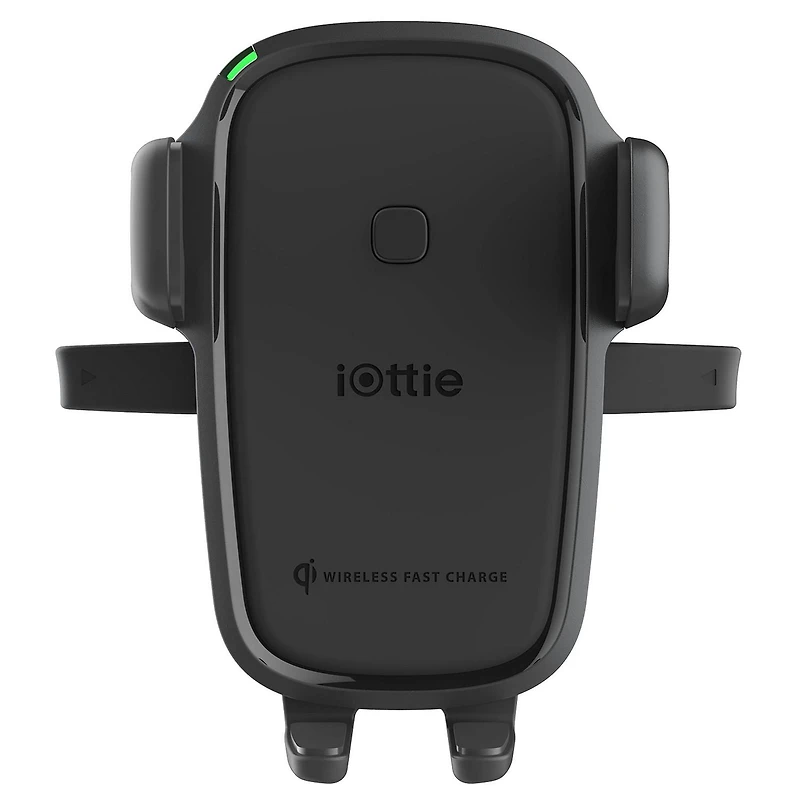 iOttie Easy One Touch 2 Wireless Charging Air Vent & CD Combo Phone Mount - Black